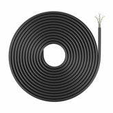 UTP Category 6 Rigid Network Cable Aisens AWG23 Black 305 m